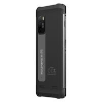 HAMMER Iron 4 5.5" IPS Outdoor Mobile Phone, IP68 Rugged Military Smartphone Wodoodporny, wstrząsoodporny, pyłoszczelny, Mega bateria 5180mAh, Quadcore, Android 12, Dual SIM, 32GB pamięci, Dual SIM, GPS - Srebrny