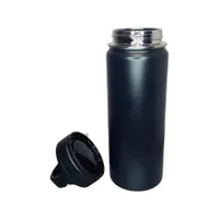 Thermosflasche 1,5l mit Becher für Unterwegs - Auslaufsicher - Robuster  Griff & Tragegurt - Für Kaffee & Tee : : Küche, Haushalt & Wohnen
