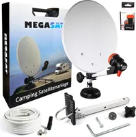 Megasat 1500080, Čierna, Biela, 35 cm, 410 x 500 x 120 mm