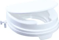Toilettensitzerhöhung Toilettenaufsatz Relaxon Basic mit Deckel 10 cm Erhöhung