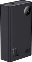 Baseus Adaman2 Powerbank mit Digitalanzeige 20000mAh 30W 2 x USB / 1x USB Type C Power Delivery Quick Charge SCP, Oppo Super VOOC schwarz (PPAD050101)