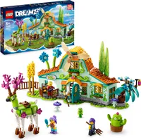LEGO 71459 DREAMZzz Stall der Traumwesen, Fantasy-Bauernhof-Spielzeug mit Hirschfigur, die auf 2 Arten gebaut werden kann und 4 TV-Show-Minifiguren, Set mit Fabelwesen für Kinder, Mädchen und Jungen