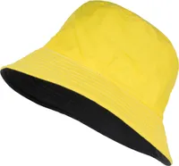 styleBREAKER Uni Wende Fischerhut aus Baumwolle, 2 in 1 Wendehut, Sonnenhut, Bucket Hat 04025034