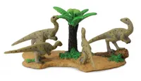 Collecta 88524 Hypsilophodon Familie 8 cm Dinosaurier
