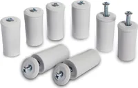 8 x INOVATEC Rollladen Anschlagstopper 40 mm grau