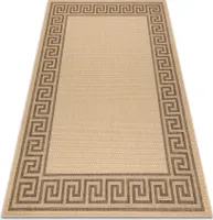 Koberec SISAL FLOORLUX 20014 mais / káva béžová 160x230 cm