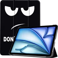 iPad Air 13 inch 2024 M2, iPad Air 13 Zoll 2025 M3 Hülle: imoshion Design Trifold Klapphülle