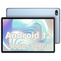 Blackview Tablet 10", Tab 7 Pro,Android 12 Tablet PC,6GB+4GB(Expand) RAM+128GB ROM(1TB TF expand),Octa Core,8MP+13MP Camera,1200 * 1920 FHD+ Display,Tablet 4G LTE & 5G WiFi,6580mAh Battery/Type-C/Face ID/GPS