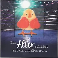 Depesche 11130-030 3D Klapp-Karte mit Musik und Licht, Glückwunsch-Karte zum Geburtstag, ca. 15,5 x 15,5 cm groß, Geburtstags-Karte inkl. passendem Umschlag, innen und außen bedruckt