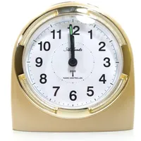 Atlanta 1404/9 Wecker Funk Funkwecker analog golden mit Licht Snooze