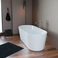 Duravit DuraKent freistehende Badewanne aus Acryl – 170 x 75 cm