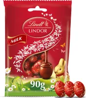 Czekolada Lindt - LINDOR Milk Eggs - torebka 90g
