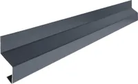 Odkvapový profil Precit Roof Smart antracitová sivá 90 mm 2 m