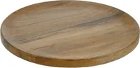 Teller Holzteller Mango Dekoteller Tischdeko Mangoholz Deko Schale Holz Ø 37-38 cm