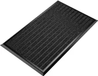 Fußmatte Außen Schmutzfangmatte für Draußen - 55 x 90 cm schwarzem Aluminiumrand Wetterfester Fußabstreifer Outdoor Fußmatte