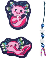 DerDieDas Wechselbuttons, 3tlg. Neon Punkie