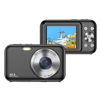 INF Digitalkamera 1080P 44MP 16-fach Zoom 2,4-Zoll-Display Schwarz