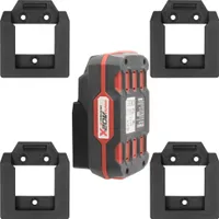 4x Akku Halter für Parkside 20V Halterung Akkus Wandhalter Wandhalterung Lidl 20V