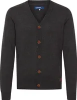 BLEND BHLennard Herren Strickjacke Cardigan Feinstrick mit V-Ausschnitt Knopfleiste Baumwollmischung Regular fit