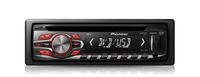 PIONEER DVH-340UB DVD MP3 USB AUX Autoradio inkl. Fernbedienung rote Beleuchtung