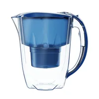 AQUAPHOR City Wasserfilter-Trinkflasche BPA-Frei Dunkel Blau 0,5L