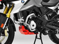 Ibex 10005826 Kompatybilny/zamiennik pałąka zderzeniowego BMW G 310 GS BJ 2017-22 Srebrny