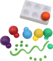 EDUPLAY 370056 Dabber kulkowy zestaw 6 sztuk