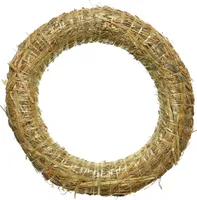 Strohkranz / Kranz Rohling 20cm natur