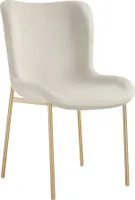 Polsterstuhl Tessa ergonomische Form mit hoher Rückenlehne 54 x 62 x 90 cm