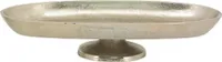 Dekoschale aus Metall, oval
