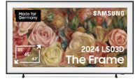 Samsung QLED 4K "The Frame" LS03D QLED-TV 138cm 55 Zoll EEK G (A - G) CI+, DVB-T2 HD, WLAN, UHD, Smart TV, QLED Schwarz