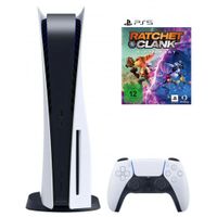 Sony PlayStation 5 Konsole PS5 - Disc Edition + Ratchet & Clank: Rift Apart