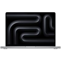 Apple MacBook Pro 14 LATE 2023 Silber M3 Chip mit 8-Core CPU 10-Core GPU und 16-Core Neutral Engine 14 512 GB Deutsch macOS 70 W USB-C Power Adapter 8 GB