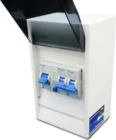 Sicherungskasten VOLTA Doepke mit FI-Schutzschalter 30mA + 2x B16A