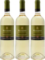 Retsina Lafazanis 3x 0,75l | Geharzter Weißwein aus Griechenland | 11% Vol