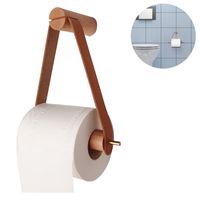 Wandmontage Toilettenpapierhalter Papierrollenhalter WC Rollenhalter Badezimmer 