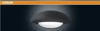 Osram LED Wandleuchte Endura Style Cover 12W dunkelgrau warmweiß IP44