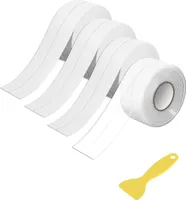 4 Rollen Dichtungsband für Küche und Bad, schimmelresistent