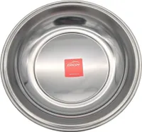 Camping-Teller Tief – Edelstahl, 22 cm