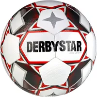 DERBYSTAR Long Life TT Trainingsfußball weiß/rot/schwarz 5