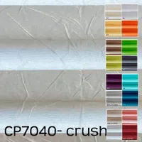 Plissee stahl crushed (7040) Fenster Tür  ohne Bohren BxL: 90 x 160 cm  Klemmfix Rollos