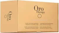 Fanola Oro Therapy Oro Puro Restructuring Lotion Haarkur für trockenes und geschädigtes Haar 12 x 10 ml