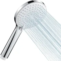 Cobbe Duschkopf Wassersparend 3 Strahlarten Chrom