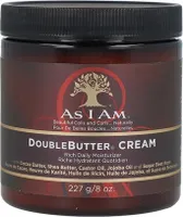 As I Am DoubleButter Cream Rich Daily Moisturizer, for Coils and Curls 227g