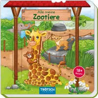 TRÖTSCH Spielbuch Zootiere