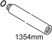 IDEAL STANDARD A861146AA Brausestange, d:25, Abstand L=1354mm,