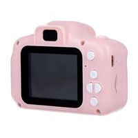 Forever SKC-100 Smile Kinder Kamera Digitalkamera für Kinder mit 5 Spiele HD 2" LCD-Display Pink