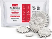 FIL CERAMIC modelovací sádra na odlévání, řemeslná sádra, jemný sádrový prášek, ideální pro řemesla a modelování (1 kg)