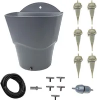 Set Wasservorrat 12 L mit Set aus 6 Tropfern