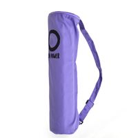 Zen Power Yoga-Tasche aus Baumwolle, Yoga-Beutel, 63x25cm, Farbe lila